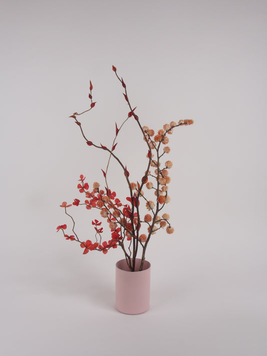 Ikebana Inspired Floral Arrangement