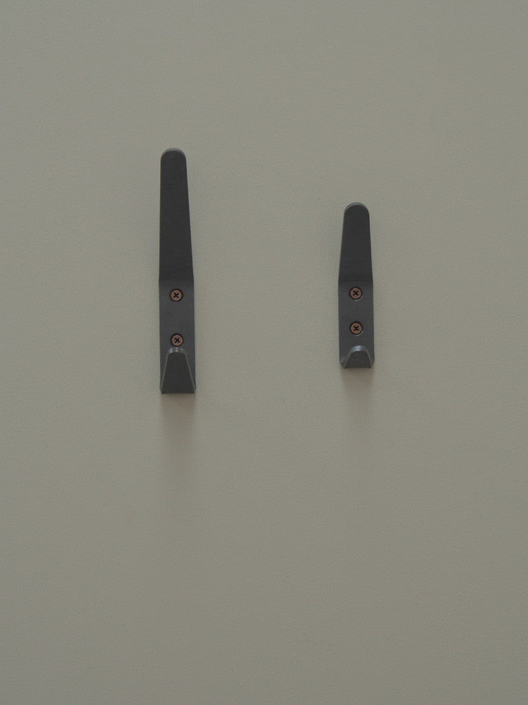 Blackened Steel Coat Hooks